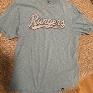 47 Light Blue Rangers Short Sleeve Tee